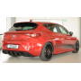 Diffuseur de pare-chocs arrière "Noir brillant" "Rieger Tuning" pour SEAT LEON (KL)