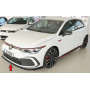Lame de pare-chocs avant "noir" "Rieger Tuning" pour VOLKSWAGEN GOLF 8 GTI/GTD/GTE