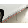 Lame de bas de caisse droite "noir" "Rieger Tuning" pour VOLKSWAGEN GOLF 8 GTI/GTI CLUBSPORT/GTD/GTE