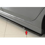 Lame de bas de caisse droite "noir brillant" "Rieger Tuning" pour VOLKSWAGEN GOLF 8 GTI/GTD/GTE