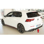 Diffuseur de pare-chocs arrière "Noir" "Rieger Tuning" pour VOLKSWAGEN GOLF 8 GTI