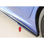 Lame pour bas de caisse gauche "noir brillant" "Rieger Tuning" pour BMW SERIE 3 TYPE G20/G21