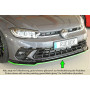 Lame de pare-chocs avant "noir brillant" "Rieger Tuning" pour VOLKSWAGEN POLO R-Line (AW)