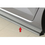 Lame de bas de caisse gauche "noir" "Rieger Tuning" pour VOLKSWAGEN POLO GTI (AW)