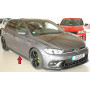 Lame de bas de caisse droit "noir" "Rieger Tuning" pour VOLKSWAGEN POLO R-Line (AW)