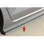 Lame de bas de caisse droit "noir" "Rieger Tuning" pour VOLKSWAGEN POLO R-Line (AW)