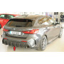 Diffuseur de pare-chocs arrière "Noir" "Rieger Tuning" pour BMW SERIE 1 (F40/F1H)