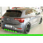 Diffuseur de pare-chocs arrière "Noir" "Rieger Tuning" pour VOLKSWAGEN POLO GTI (AW)