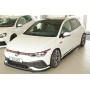 Lame de pare-chocs avant "noir" "Rieger Tuning" pour VOLKSWAGEN GOLF 8 GTI Clubsport / Clubsport 45