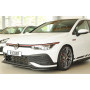 Lame de pare-chocs avant "noir" "Rieger Tuning" pour VOLKSWAGEN GOLF 8 GTI Clubsport / Clubsport 45