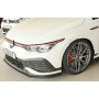 Lame de pare-chocs avant "noir" "Rieger Tuning" pour VOLKSWAGEN GOLF 8 GTI Clubsport / Clubsport 45