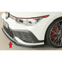 Lame de pare-chocs avant "noir" "Rieger Tuning" pour VOLKSWAGEN GOLF 8 GTI Clubsport / Clubsport 45