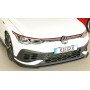 Lame de pare-chocs avant "noir" "Rieger Tuning" pour VOLKSWAGEN GOLF 8 GTI Clubsport / Clubsport 45