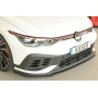 Lame de pare-chocs avant "noir" "Rieger Tuning" pour VOLKSWAGEN GOLF 8 GTI Clubsport / Clubsport 45
