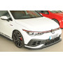 Lame de pare-chocs avant "noir" "Rieger Tuning" pour VOLKSWAGEN GOLF 8 GTI Clubsport / Clubsport 45