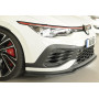 Lame de pare-chocs avant "noir" "Rieger Tuning" pour VOLKSWAGEN GOLF 8 GTI Clubsport / Clubsport 45