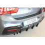 Diffuseur de pare-chocs arrière "noir brillant" "Rieger Tuning" pour BMW SERIE 1 F20