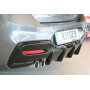 Diffuseur de pare-chocs arrière "noir brillant" "Rieger Tuning" pour BMW SERIE 1 F20