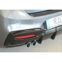 Diffuseur de pare-chocs arrière "noir brillant" "Rieger Tuning" pour BMW SERIE 1 F20