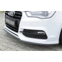 Lame de pare-chocs avant "noir" "Rieger Tuning" pour AUDI S3 (8V)