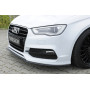 Lame de pare-chocs avant "noir" "Rieger Tuning" pour AUDI S3 (8V)