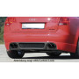 Diffuseur de pare-chocs arrière "noir" "Rieger Tuning" pour AUDI A4 (8E) type B7