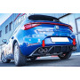 Catback avec silencieux avant et silencieux arrière sport duplex inox 2x90mm pour SEAT LEON (KL)