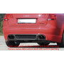 Diffuseur de pare-chocs arrière "noir" "Rieger Tuning" pour AUDI A4 (8E) type B7