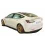 Lame de bas de caisse droit "noir brillant" "Rieger Tuning" pour TESLA MODEL 3 (003)