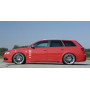 Diffuseur de pare-chocs arrière "noir" "Rieger Tuning" pour AUDI A4 (8E) type B7
