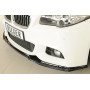 Lame de pare-chocs avant "noir brillant" "Rieger Tuning" pour BMW SERIE 5 F10/F11