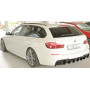 Diffuseur de pare-chocs arrière "Noir brillant" "Rieger Tuning" pour BMW SERIE 5 F10/F11