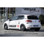 Bas de caisse gauche "Carbon look" "Rieger Tuning" pour VOLKSWAGEN GOLF 6