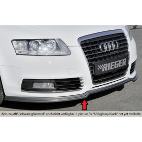 Ajout de pare-chocs avant "noir brillant" "Rieger Tuning" pour AUDI A6 (4F)