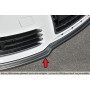 Ajout de pare-chocs avant "noir brillant" "Rieger Tuning" pour AUDI A6 (4F)