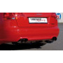 Diffuseur de pare-chocs arrière "noir" "Rieger Tuning" pour AUDI A4 (8E) type B7