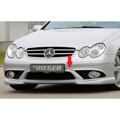 Rajout de pare-chocs avant Rieger Tuning pour MERCEDES CLK (W209)