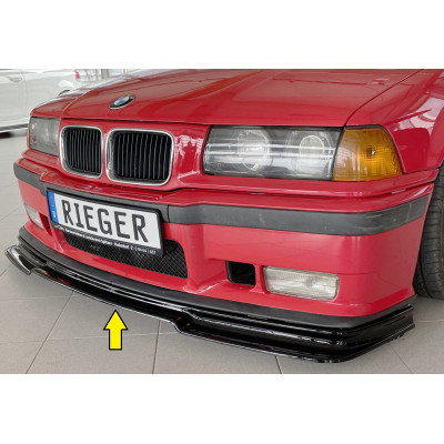 Ajout de pare-chocs avant "Noir brillant" "Rieger Tuning" pour BMW M3 (E36)