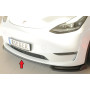 Lame de pare-chocs avant "noir" "Rieger Tuning" pour TESLA MODEL Y (003)