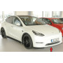 Lame de pare-chocs avant "noir" "Rieger Tuning" pour TESLA MODEL Y (003)