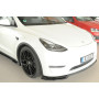 Lame de pare-chocs avant "noir brillant" "Rieger Tuning" pour TESLA MODEL Y (003)