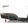 Diffuseur de pare-chocs arrière "noir brillant" "Rieger Tuning" pour TESLA MODEL Y (003) SANS ATTELAGE
