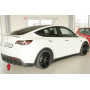 Diffuseur de pare-chocs arrière "noir" "Rieger Tuning" pour TESLA MODEL Y (003) AVEC ATTELAGE