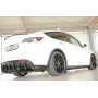 Diffuseur de pare-chocs arrière "noir brillant" "Rieger Tuning" pour TESLA MODEL Y (003) AVEC ATTELAGE