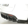 Diffuseur de pare-chocs arrière "noir brillant" "Rieger Tuning" pour TESLA MODEL Y (003) AVEC ATTELAGE