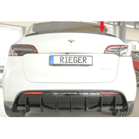 Lame de coffre (spoiler) "noir" "Rieger Tuning" pour TESLA MODEL Y (003)