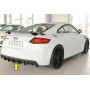 Diffuseur de pare-chocs arrière look TTS  "noir" "Rieger Tuning" pour AUDI TT (8J-FV / 8S)