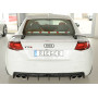 Diffuseur de pare-chocs arrière "noir brillant" "Rieger Tuning" pour AUDI TT S  (8J-FV / 8S)