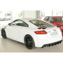 Diffuseur de pare-chocs arrière "noir brillant" "Rieger Tuning" pour AUDI TT S  (8J-FV / 8S)