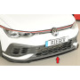 Lame de pare-chocs avant "noir brillant" "Rieger Tuning" pour VOLKSWAGEN GOLF 8 GTI Clubsport / Clubsport 45